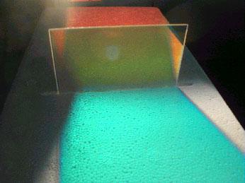 Dichroic Coating Anti red &green and transmit blue