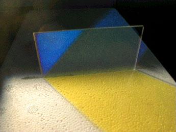 BDM-Dichroic coating Anti -blue and transmit red & green